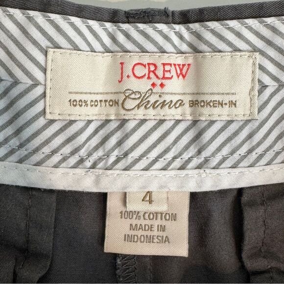 J. Crew Gray Chino 5” Shorts 4 - Picture 2 of 6